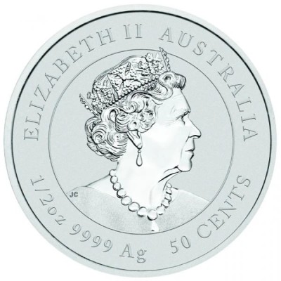 Lunární králík Austrálie 2023 - 1/2 Oz - investiční stříbrná mince (k dodání po 3.11.)