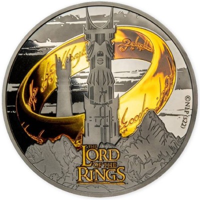 The Lord of the Rings: The Two Towers  - 5 Oz  - stříbrná sběratelská mince (dodání 17.11.)