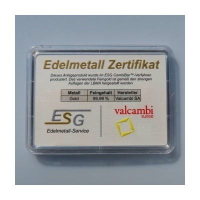Valcambi Combi Bar 100x0,5g - zlatý investiční slitek