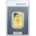 Heraeus 10g - Investiční zlatý slitek