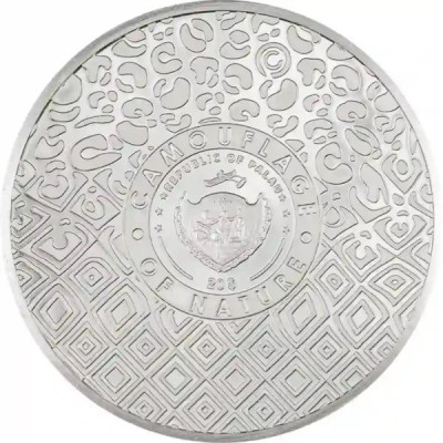 Camouflage of Nature: Zebra - 3 Oz - Silver Collector Coin (delivery 19.12)