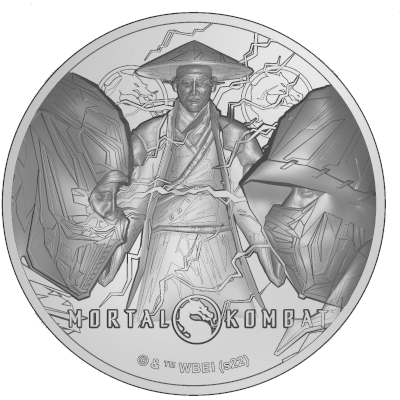 Mortal Kombat - 2 oz - Silber Sammlermünze