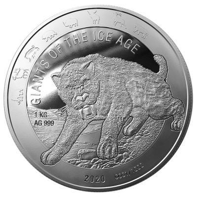 Série Géants de l'âge de glace - 8 Oz - Pièces de collection en argent