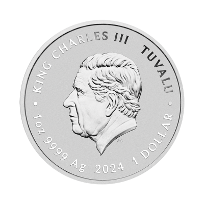 Bob Esponja Squarepants - 1 Oz - Moneda de Plata de Coleccionista