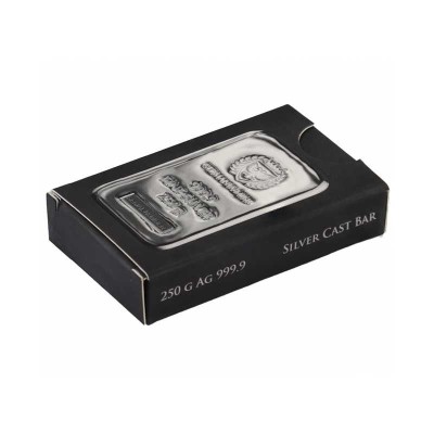 Germania Mint - 250g - lingotto d'argento da investimento