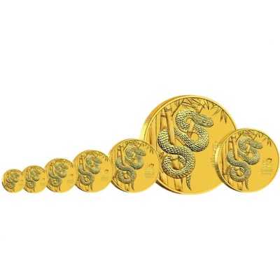Lunar Snake 2025 - 1/4 Oz - moneda de oro de inversión