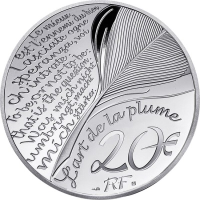 Alexandre Dumas - 1 oz - Silber Sammlermünze