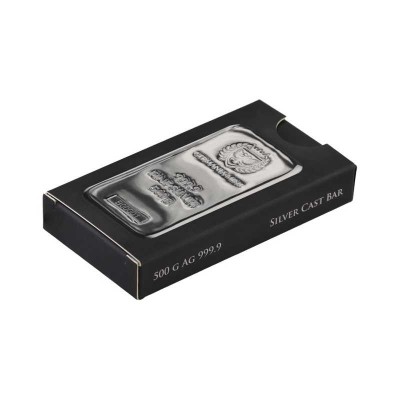 Germania Mint - 500g - lingotto d'argento da investimento