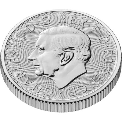 Britannia 2025 - 1/4 Oz - Moneda de Plata de Inversión