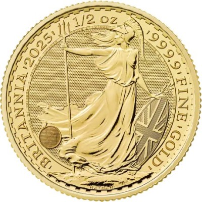 Britannia 2025 - 1/2 Oz - Moneda de Oro