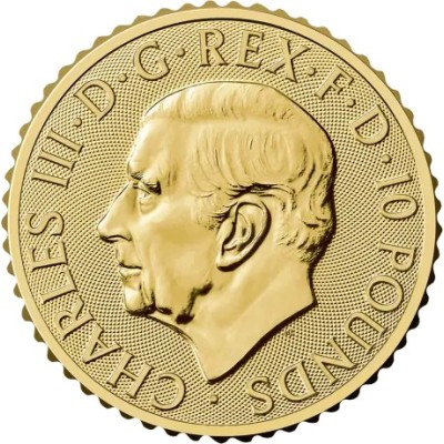 Britannia 2025 - 1/10 Oz - pièce d'or d'investissement