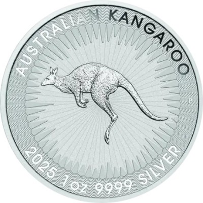 Canguro (2025) - 1 Oz - moneta d'argento da investimento (consegna 5.7.2025)
