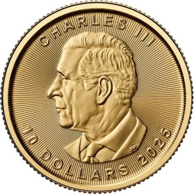 Hoja de arce (2025) - 1/4 Oz - moneda de oro de inversión