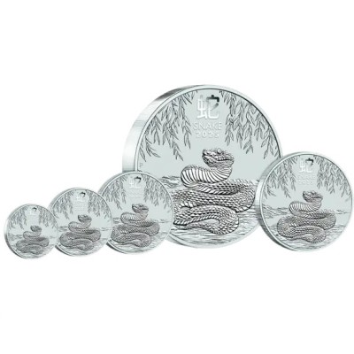 Serpiente Lunar (2025) - 1 Oz - Moneda de Plata de Inversión