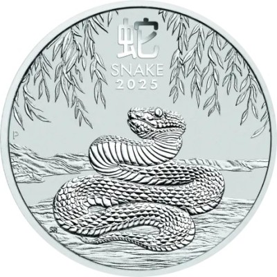 Serpiente Lunar (2025) - 1 Oz - Moneda de Plata de Inversión