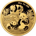 Panda (2025) - 30 g - moneta d'oro da investimento