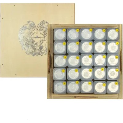 Arca di Noè (2025) - 1/2 Oz - moneta d'argento da investimento