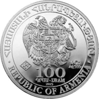 Arca de Noé (2025) - 1/4 Oz - moneda de plata de inversión