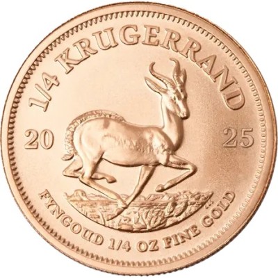 Krugerrand (2025) - 1/4 Oz - moneda de oro de inversión (entrega 2.2.2025)