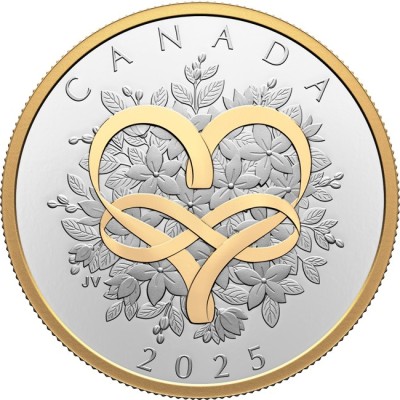 Celebrate Love - Moneta d'argento da collezione da 1 Oz (consegna 28.6.2025)