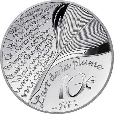 Jules Verne - 88,8g - set de pièces de collection