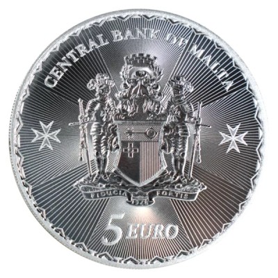 Malteserkreuz (2025) - 1 oz - Silberanlagemünze
