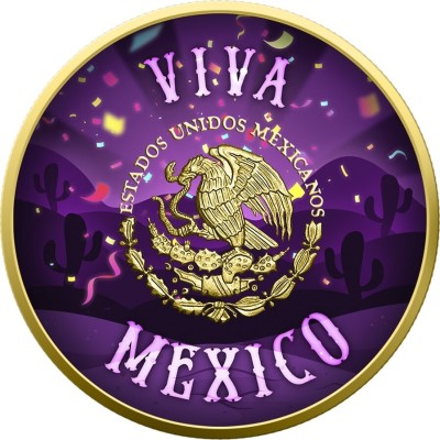 Messico - Libertad 2024, Cinco de Mayo - Moneta d'argento da collezione
