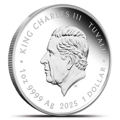 Jimi Hendrix - Moneta da collezione d'argento da 1 oz.