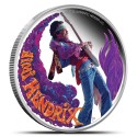 Jimi Hendrix - Moneta da collezione d'argento da 1 oz.