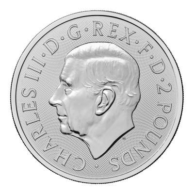 Armas Reales (2025) - 1 Oz - Moneda de Plata de Inversión