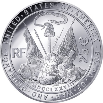 George Washington - 2 Oz - Moneda de Plata de Colección