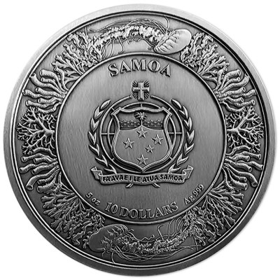 Atlantis - 5 Oz - Moneda de Plata de Colección (dodání 30.6.2025)