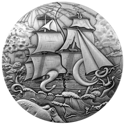 Atlantis - 5 Oz - Moneda de Plata de Colección (dodání 30.6.2025)