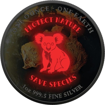 Terre - 1 Oz - Australie - Pièce de collection en argent