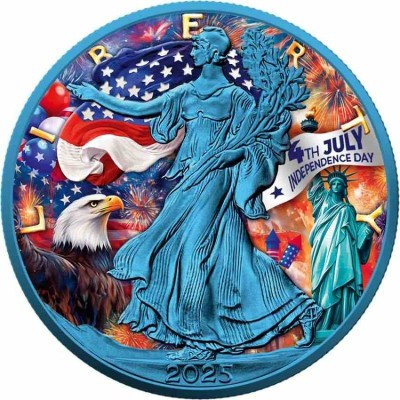 Independence Day - 1 Oz - Pièce de collection en argent