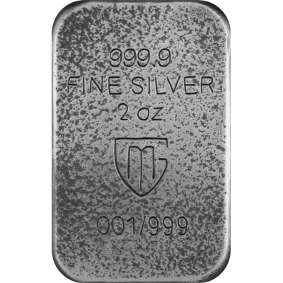 Germania Mint Dioses : Ull - 2 Oz - Lingote de plata de colección