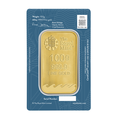 Britannia - 100g - lingotti d'oro da investimento