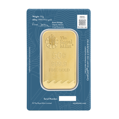 Britannia - 50 g - lingotti d'oro da investimento