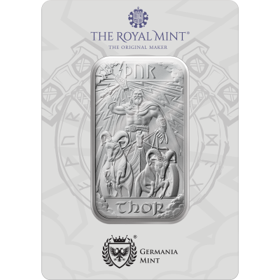 Nordische Götter - Thor - 1 Oz - Silberanlagebarren