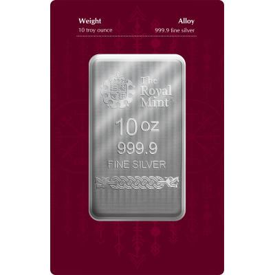 Nordische Götter - Thor - 10 oz - Silber-Anlagebarren