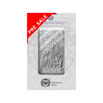 Nordische Götter - Thor - 1 Oz - Silberanlagebarren