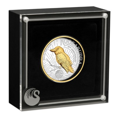 Kookaburra - Moneta da collezione d'argento da 2 once (consegna 25.6.2025)