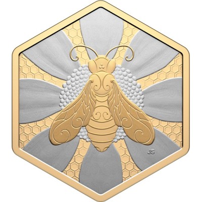 Abeille - 1 Oz - Pièce de collection en argent