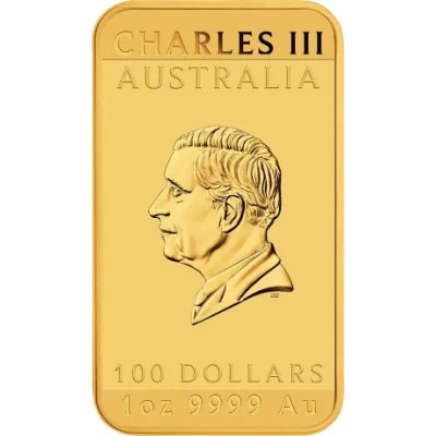 Drago rettangolare (2025) - Moneta d'oro da 1 Oz.