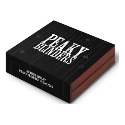 Peaky Blinders - Arthur Shelby - Moneta da collezione d'argento da 2 Oz.