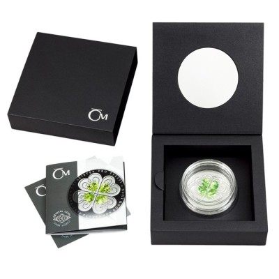 Quadrifoglio (2025) - Moneta da collezione d'argento da 1 Oz (consegna 10.7.2025)