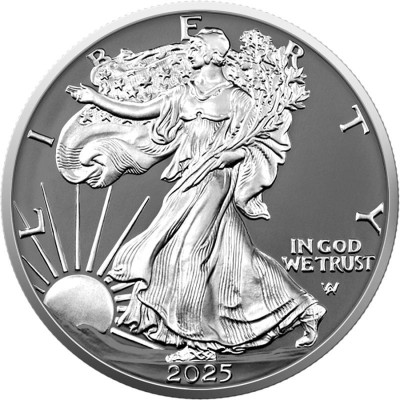 American Eagle, Anillo de Plata - 1 Oz - Moneda de Plata de Colección