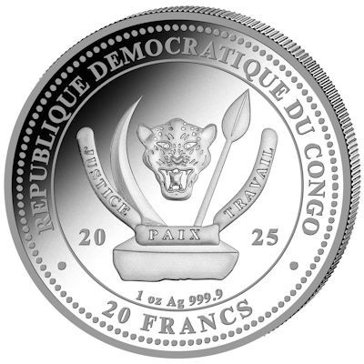 Il Leone (2025) - Moneta da collezione d'argento da 1 Oz.