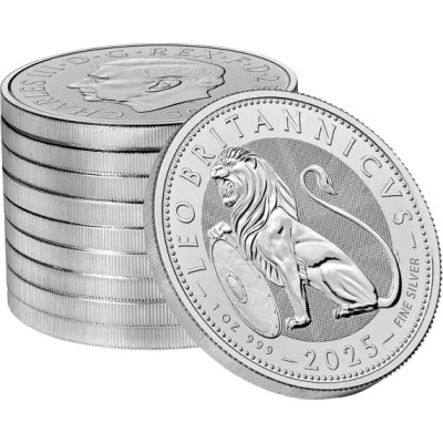 Lion britannique (2025) - 1 Oz - Pièce d'investissement en argent
