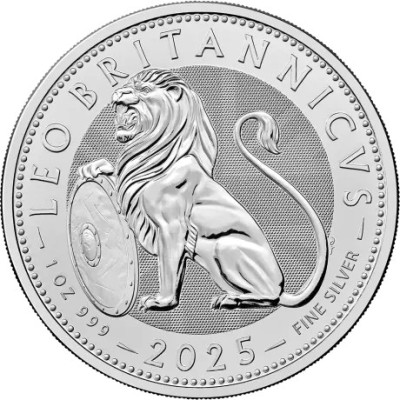 Lion britannique (2025) - 1 Oz - Pièce d'investissement en argent